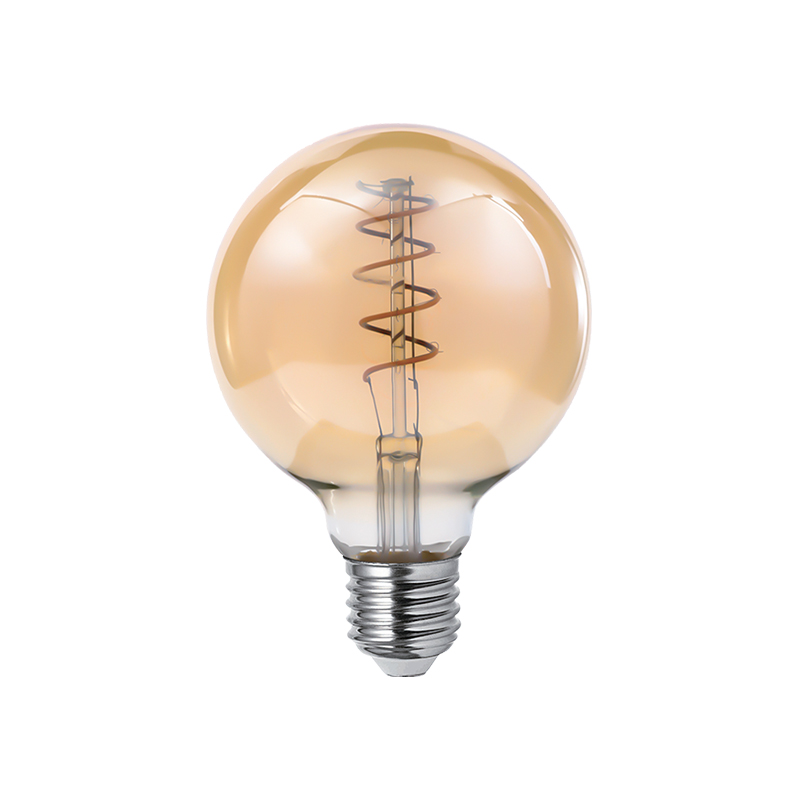 LED filamentpære (fleksibel filament)