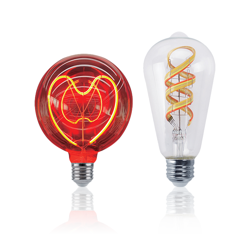 Smart LED -filamentpære (WiFi & Bluetooth Control)